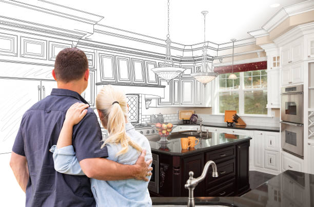 Custom kitchen cabinets installed in a Kimberton home